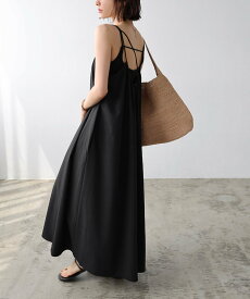 【SALE／10%OFF】andme 《水陸両用!UVシリーズ》キャミ ワンピース アンドミー 水着・スイムグッズ ラッシュガード ベージュ ブラック【送料無料】