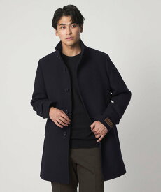 【SALE／30%OFF】a day in the life メルトン スタンドカラーコート＜A DAY IN THE LIFE＞ ユナイテッドアローズ アウトレット ジャケット・アウター その他のジャケット・アウター ブラック グレー ネイビー【送料無料】