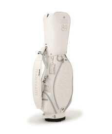 PEARLY GATES THE CADDIE BAG キャディバッグ (46インチ対応) (UNISEX) パーリーゲイツ スポーツ・アウトドア用品 ゴルフグッズ ホワイト ネイビー シルバー【送料無料】