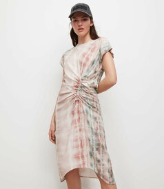 【SALE／60%OFF】ALLSAINTS (W)JARITA MAREA DRESS オールセインツ ワンピース・ドレス ドレス ピンク【送料無料】