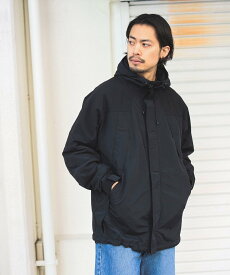 B:MING by BEAMS WILD THINGS * B:MING by BEAMS / 別注 SUPPLEX(R) Nylon MASSIF JACKET ビーミング ライフストア バイ ビームス ジャケット・アウター ブルゾン・ジャンパー ブラック【送料無料】