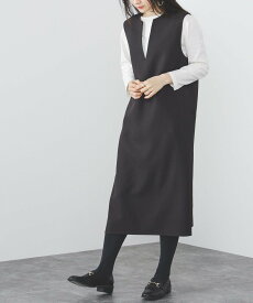 【SALE／40%OFF】BEAMS HEART WOMEN BEAMS HEART / ツイード調ワンピース * カットソー セット ビームス アウトレット ワンピース・ドレス その他のワンピース・ドレス【送料無料】