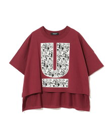 UNDERCOVER UC1E8808-1 アンダーカバー トップス カットソー・Tシャツ レッド ホワイト ブラック【送料無料】