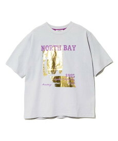 【SALE／30%OFF】GSC WOMENS SELECT CUBE SUGAR/キューブシュガー 21/-OE天竺箔プリントTEE (WOMENS) ゴースローキャラバン トップス カットソー・Tシャツ パープル グレー【送料無料】