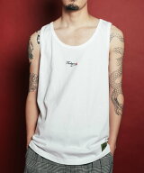 Subciety Rose tank top サブサエティ トップス ノースリーブ・タンクトップ ホワイト ブラック【送料無…