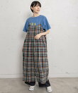 <made in INDIA>Madras check Dress