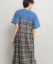 <made in INDIA>Madras check Dress