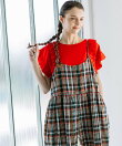 <made in INDIA>Madras check Dress