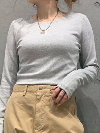 【SALE／40%OFF】GAP (W)モダン クルーネックTシャツ ギャップ トップス カットソー・Tシャツ グレー ブラック ホワイト ネイビー ブルー