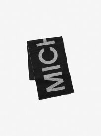 【SALE／70%OFF】MICHAEL KORS オーバーサイズ マイケルコース ヤーンダイ マフラー マイケル・コース ファッション雑貨 マフラー・ストール・ネックウォーマー ブラック【送料無料】