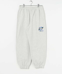 �ySALE�^50%OFF�zURBAN RESEARCH LOTTO WINDMILL LOGO PANTS �A�[�o�����T�[�` �p���c �W���[�W�E�X�E�F�b�g�p���c �O���[ �l�C�r�[ �u���b�N�y���������z