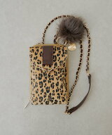 【SALE／48%OFF】PAL GROUP OUTLET 【Chico】ファーチャーム付きキルティングスマホポーチ パル グループ…
