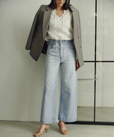 N. Natural Beauty Basic LISAヴィンテージワイド《S Size Line》 24SS エヌ ナチュラルビューティーベーシック* パンツ その他のパンツ ブルー【送料無料】