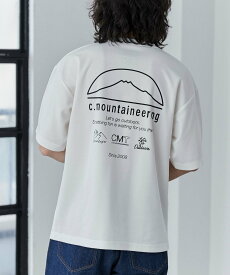 coen 【C.Mt】LOGO FUNCTION TEE コーエン トップス カットソー・Tシャツ ホワイト ブラック グレー
