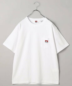 BEN DAVIS POCKET TEE / ワンポイントロゴ ヘビーウェイト ポケットTシャツ / ポケT / C-23580000 【限定展開】 フリークスストア トップス カットソー・Tシャツ ホワイト グレー ブラック ベージュ ネイビー