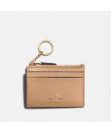 【SALE／62%OFF】COACH OUTLET ミニ スキニー ID ケース コーチ　アウトレット 財布・ポーチ・ケース パスケース・定期入れ ベージュ【送料無料】
