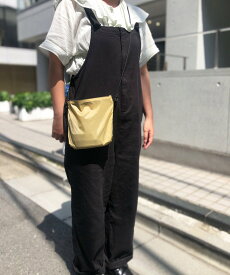 【SALE／20%OFF】yield UNITED ATHLE/(U)ライトナイロン リップストップ サコッシュ イールド バッグ ショルダーバッグ グリーン ホワイト ベージュ ネイビー ブラック オレンジ