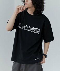 coen 【C.Mt】GEAR MOTIF FUNCTION TEE コーエン トップス カットソー・Tシャツ グレー ホワイト ブラック