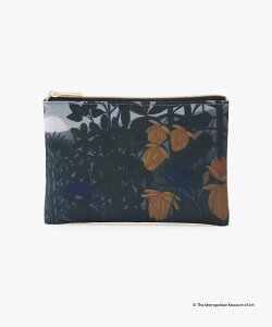 Afternoon Tea LIVING フラットポーチ/THE MET アフタヌーンティー・リビング 財布・ポーチ・ケース ポーチ グリーン