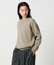 MARW UNITED ARROWS ＜MARW UNITED ARROWS＞クルーネック ロングスリーブ ニット ユナイテッドアローズ トップス ニット レッド ブラック グレー ホワイト【送料無料】