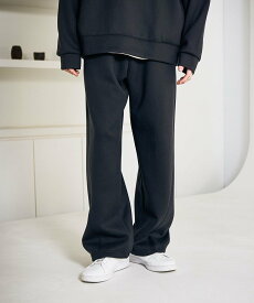 LAKOLE 【セットアップ可】マットスエードダンボールパンツ ラコレ パンツ ジャージ・スウェットパンツ ブラウン ブラック【送料無料】