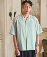 UNITED ARROWS green label relaxing ウォッシャブルトロ オープンカラー シャツ -ストレッチ- ユナイテ…