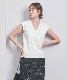 UNITED ARROWS UBCB C DOUBLE Vネック Tシャツ 2 ユナイテッドアローズ トップス カットソー・Tシャツ ホワイト ブラック グレー【送料無料】