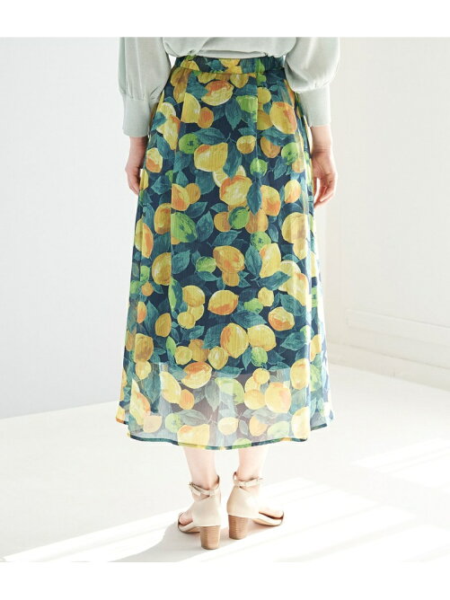 Rope Picnic リンクコーデ レモン柄プリントスカート Rakuten Fashion 楽天ファッション 旧楽天ブランドアベニュー Cj2729 Rope Picnic リンクコーデ レモン柄プリントスカート Rakuten Fashion 楽天ファッション 旧楽天ブランドアベニュー Cj2729