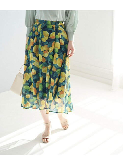 Rope Picnic リンクコーデ レモン柄プリントスカート Rakuten Fashion 楽天ファッション 旧楽天ブランドアベニュー Cj2729 Rope Picnic リンクコーデ レモン柄プリントスカート Rakuten Fashion 楽天ファッション 旧楽天ブランドアベニュー Cj2729