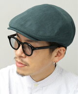 Basiquenti ヘヴィーツイル パネル切り替え ハンチング / コットン ハンチング帽 エー.エム.エス. 帽子 …