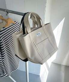 URBAN RESEARCH DOORS ORCIVAL TOTE BAG SMALL アーバンリサーチドアーズ バッグ トートバッグ ホワイト【送料無料】