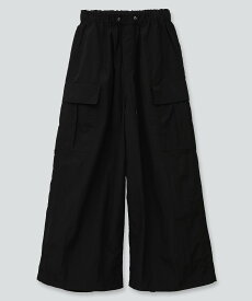 CONVERSE TOKYO WOMEN MILITARY NYLON CARGO PANTS コンバーストウキョウ パンツ カーゴパンツ ホワイト ブラック【送料無料】