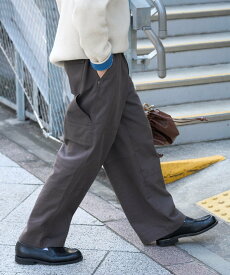 【SALE／50%OFF】CIAOPANIC TYPY 【履き心地◎】ロングシーズン/ダブルニーワークペインターパンツ チャオパニックティピー パンツ その他のパンツ グレー ブラウン ブラック