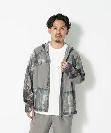 【SALE／40%OFF】Snow Peak (M)Printed Insect Shield Mesh Jacket スノーピーク ジャケット・アウター ブルゾン・ジャンパー グレー カーキ【送料無料】