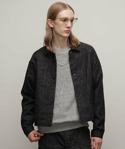 �ySALE�^40%OFF�zSchott DENIM LEATHER COMBI G-JACKET BULKY/�f�j�� ���U�[�R���r G�W���� �o���L�[ �V���b�g �W���P�b�g�E�A�E�^�[ �u���]���E�W�����p�[ �u���b�N �u���[�y���������z