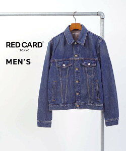 RED CARD TOKYO ���b�h�J�[�h �g�[�L���[ Trucker Jacket �g���b�J�[�W���P�b�g �u���[�R���u���[ �W���P�b�g�E�A�E�^�[ �f�j���W���P�b�g�y���������z