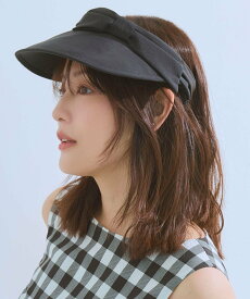 TOCCA RIBBON KNOT 2WAY SUNVISOR サンバイザー&カチューシャ トッカ 帽子 ハンチング・ベレー帽 ブラック【送料無料】