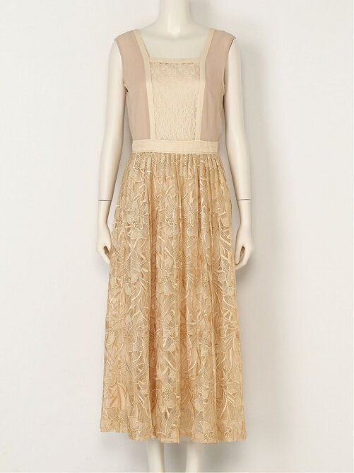 Lily Brown シアーレース切替ドレス Rakuten Fashion 楽天ファッション 旧楽天ブランドアベニュー At9731