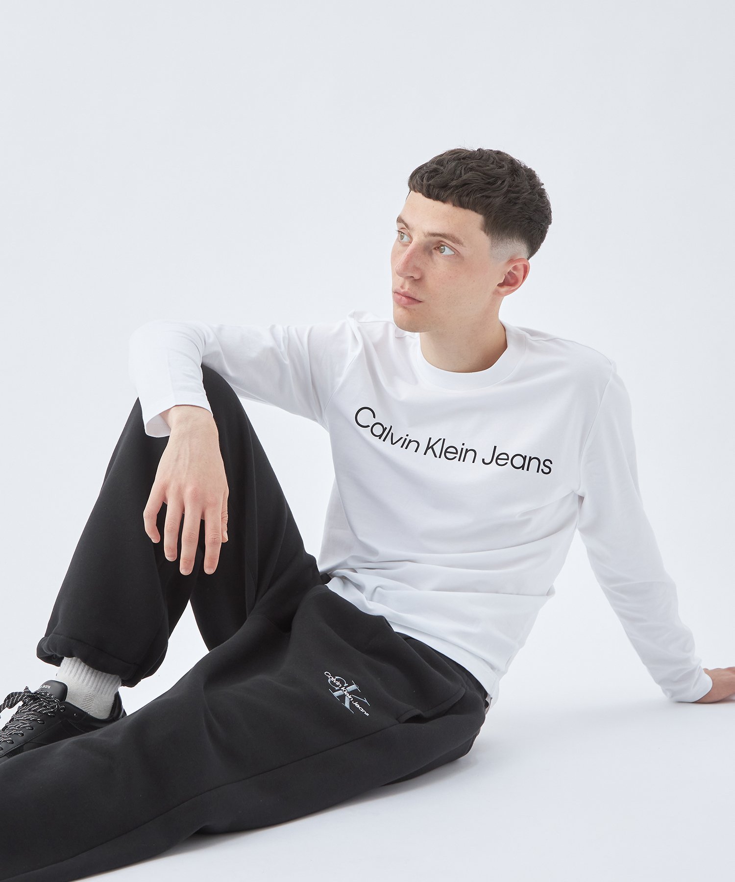 Calvin Klein｜(M)【公式ショップ】 カルバンクライン ロゴ フリース