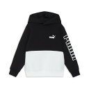 【SALE／61%OFF】PUMA キッズ ボーイズ プーマ パワー MX フーディー 110-160cm プーマ トップス スウェット・トレーナー ブラック