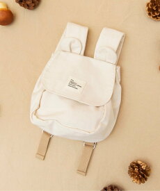 BREEZE くまさんベビーリュック エフオーオンラインストア バッグ リュック・バックパック ホワイト