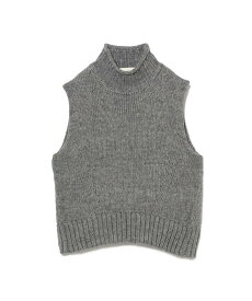 B:MING by BEAMS 【+20％ポイントバック！】エドワード ハイネック ベスト 25AW 秋冬 レイヤード ざっくりニット 着回し ロングシーズン ビーミング ライフストア バイ ビームス トップス ベスト・ジレ ネイビー ベージュ【送料無料】