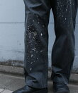 Sulfur Dyed Fade Painted Pants
