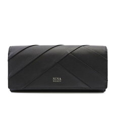 NINA NINA RICCI ラビラントパース 長財布 マルショウ エンドウ 財布・ポーチ・ケース 財布 グリーン ブラック ピンク【送料無料】