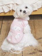 GELATO PIQUE CAT&DOG 【CAT&DOG】マルチーズ柄カットソープルオーバー ジェラートピケ ペット用品 ペッ…