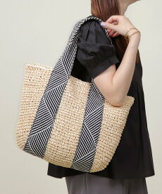 【SALE／40%OFF】UNITED BASE 【A4対応】テープハンドル かご トートバッグ ユナイテッド　ベース バッグ かごバッグ ブラック ブラウン ベージュ ネイビー カーキグリーン グレー