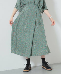 �ySALE�^40%OFF�zBEAMS HEART WOMEN �X�щԕ� ���b�v���X�J�[�g �r�[���X �A�E�g���b�g �X�J�[�g �����O�E�}�L�V�X�J�[�g �O���[�� �z���C�g �u���[�y���������z
