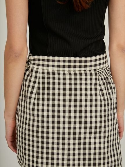 【SALE/70%OFF】styling/ 【セットアップ対応】ギャザー2WAYスカート スタイリング スカート ロング・マキシスカート ホワイト レッド ブラック【送料無料】 - メイン画像 12
