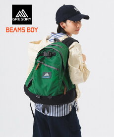 BEAMS BOY 【別注】GREGORY / VINTAGE NICE DAY バックパック リュック 旅行 フェス キャンプ 通勤通学 ビームス ウイメン バッグ リュック・バックパック グリーン【送料無料】