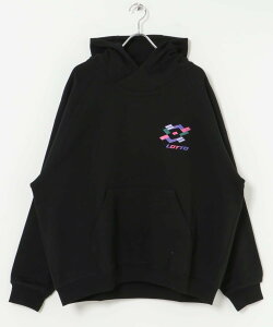 �ySALE�^50%OFF�zURBAN RESEARCH LOTTO WINDMILL LOGO HOODIE �A�[�o�����T�[�` �g�b�v�X �p�[�J�[�E�t�[�f�B�[ �u���b�N �O���[ �l�C�r�[�y���������z